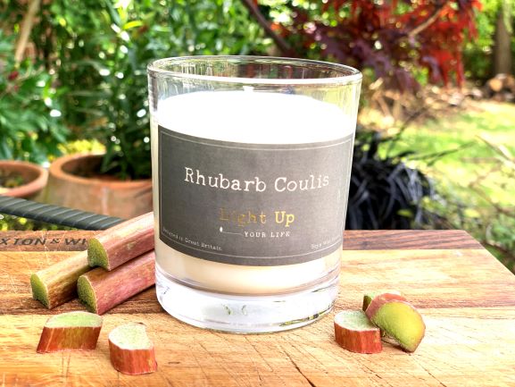 Rhubarb Coulis Candle - Light Up Your Life
